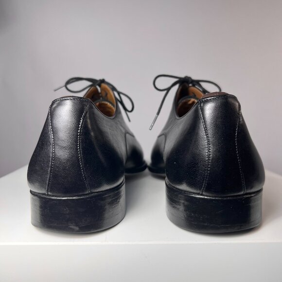MAGNANNI Federico Black Cap Toe Oxfords Leather Dress lace up Shoes Men 12M main image 7